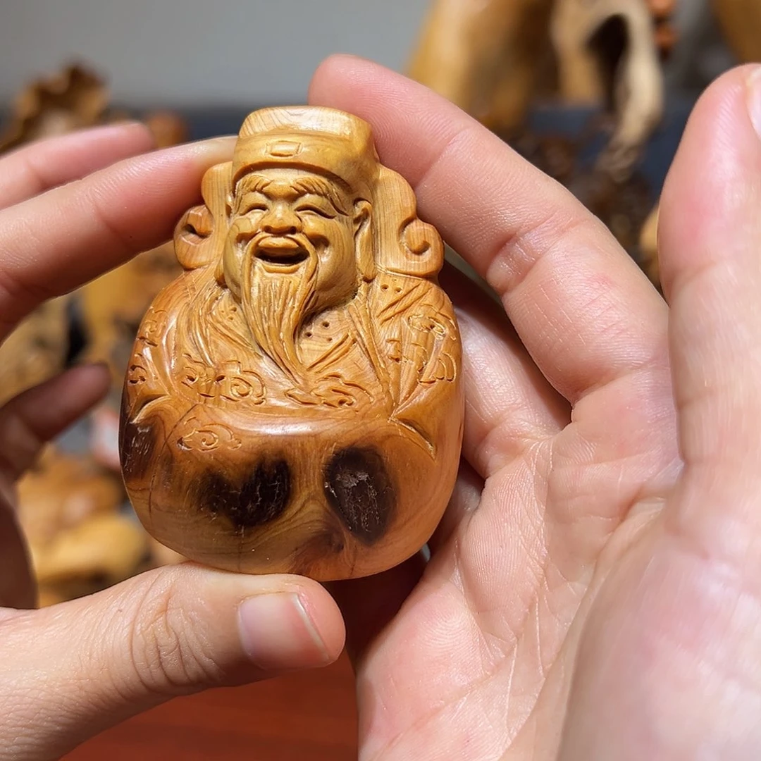 柏木（崖柏）崖柏木手把件摆件