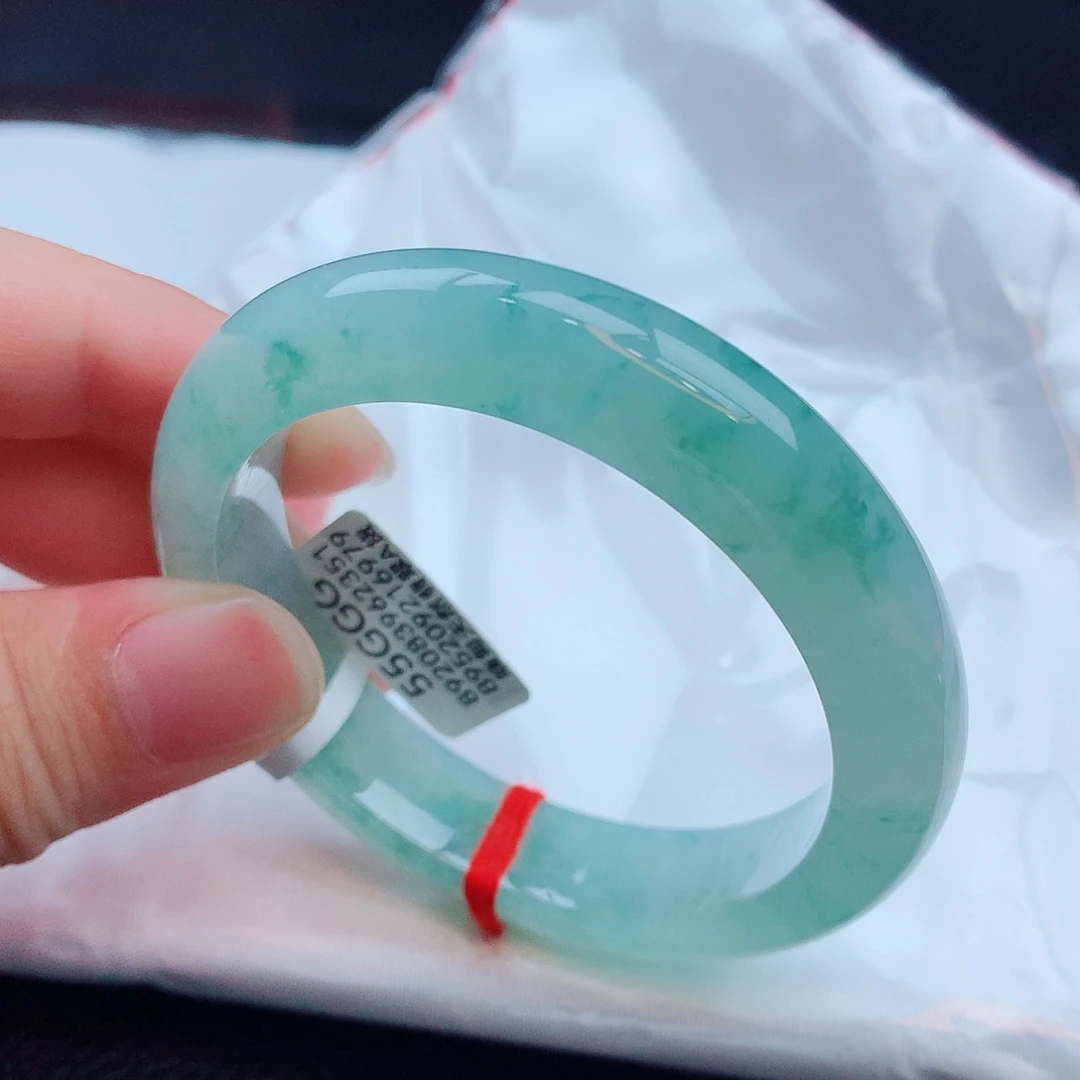 翡翠未镶嵌手镯天然缅甸翡翠A货手镯