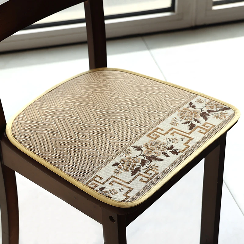 夏季坐垫办公室久坐透气电竞椅子垫子冰垫冰丝靠垫座椅凉席垫子