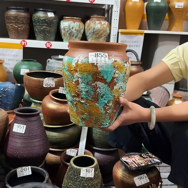 855彩绘高度24口径16