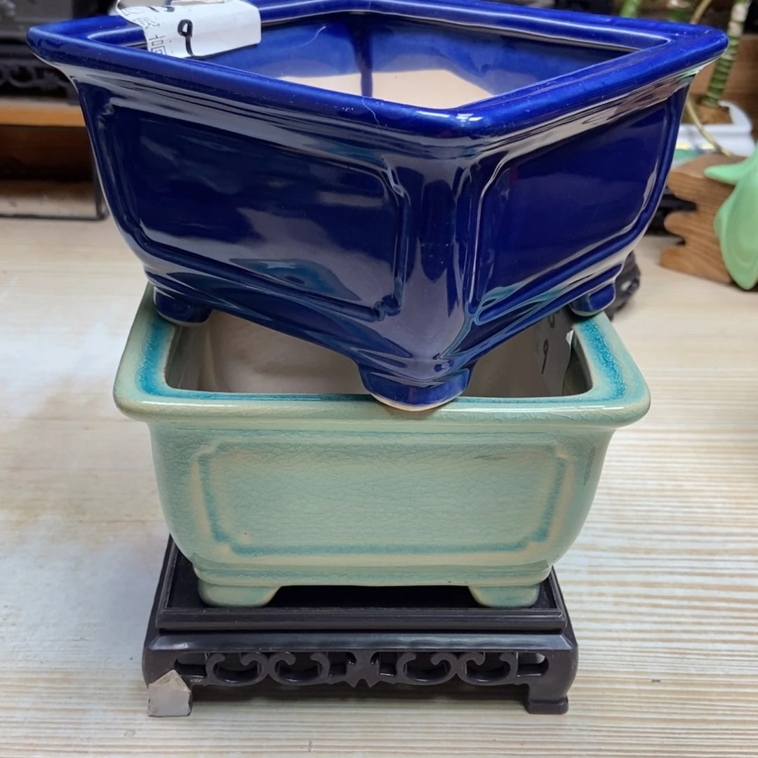 瓷片陶瓷花盆陶瓷艺术