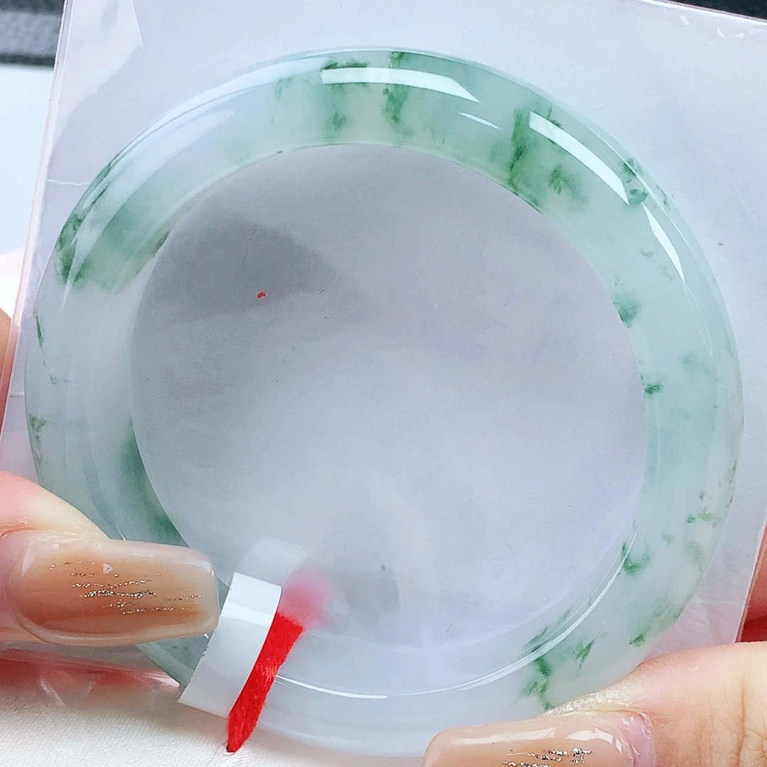 未镶嵌手镯翡翠54圈