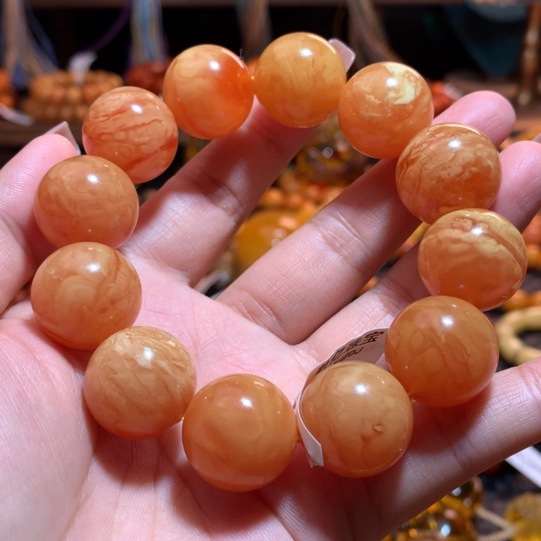 【闪购商品】手串蜜蜡未镶嵌蜜蜡手串