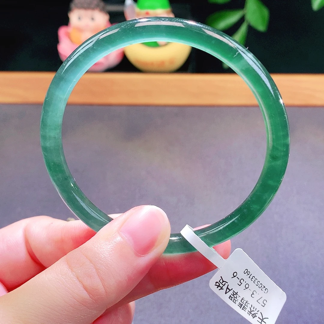 翡翠未镶嵌手镯天然翡翠