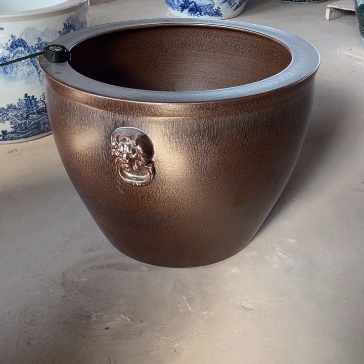 金***币瓷片景德镇陶瓷大缸80*60