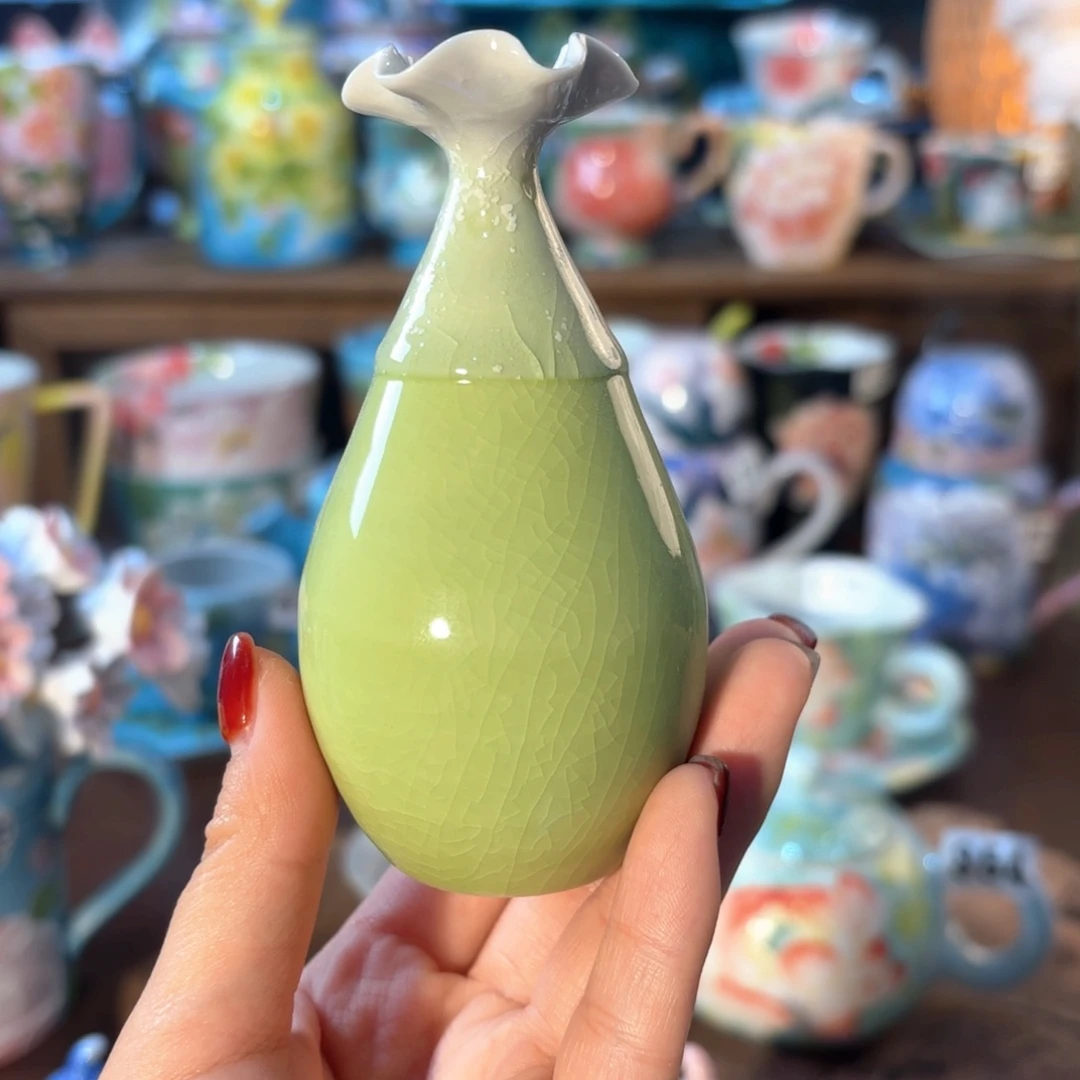 景德镇手绘高温釉下彩陶瓷茶具