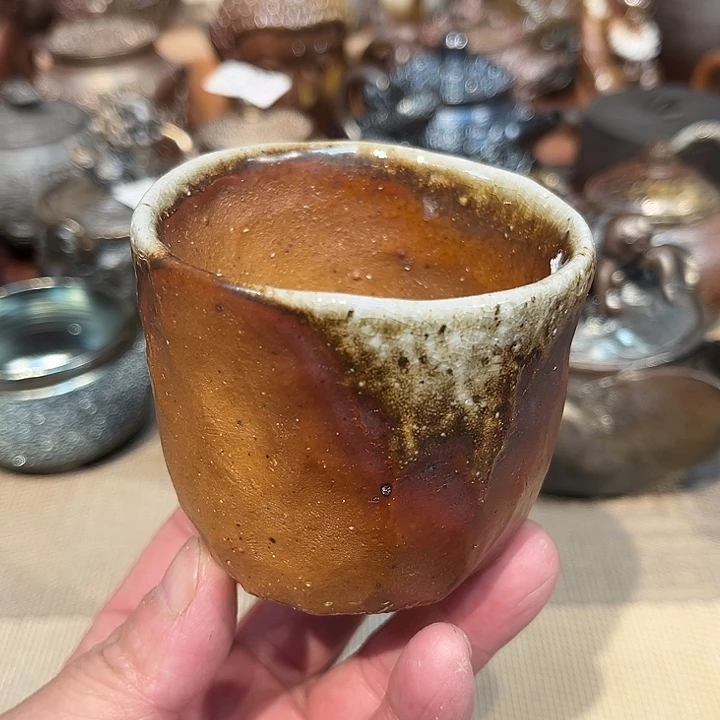 柴烧裸烧茶具福利765