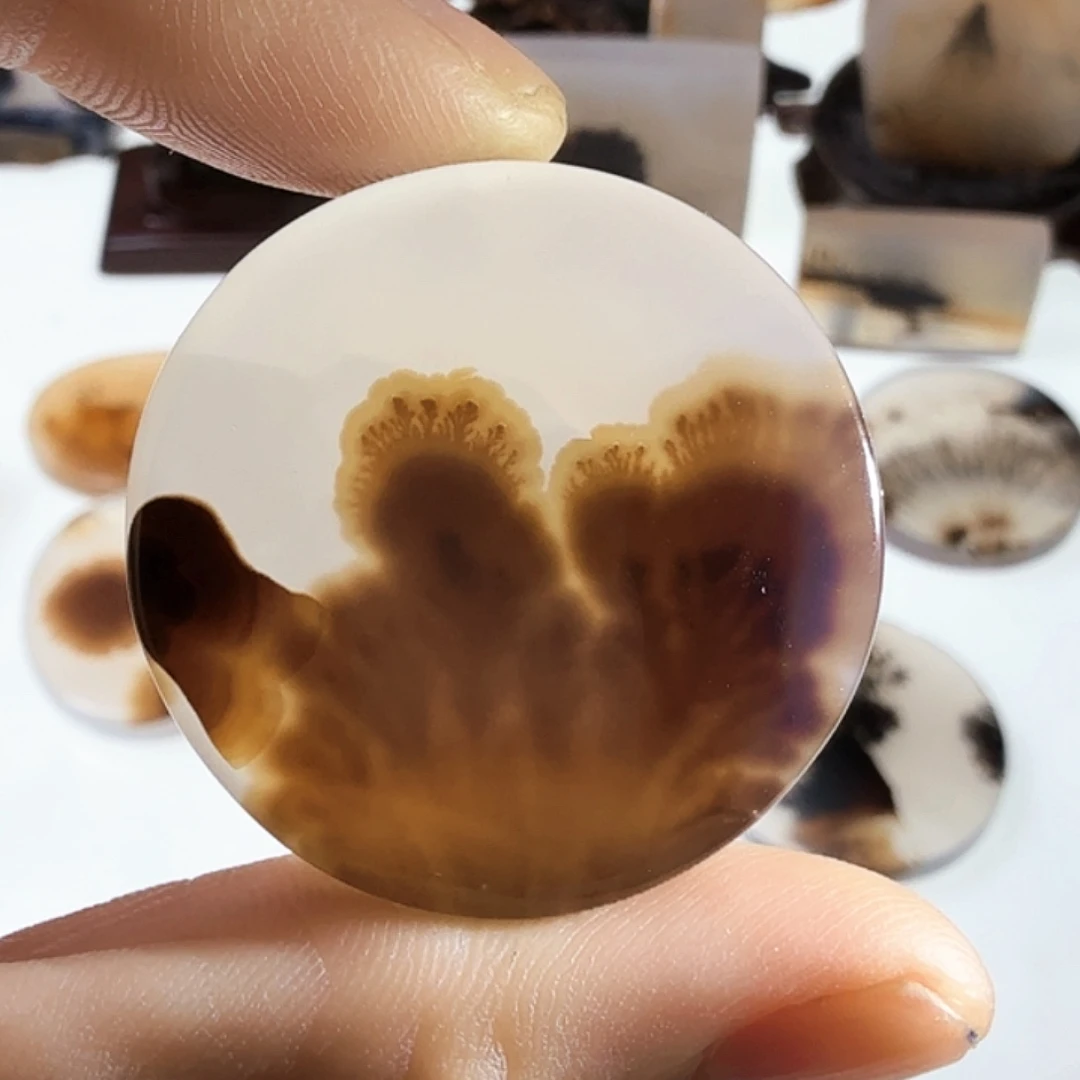 玛瑙/玉髓未镶嵌珠宝半成品