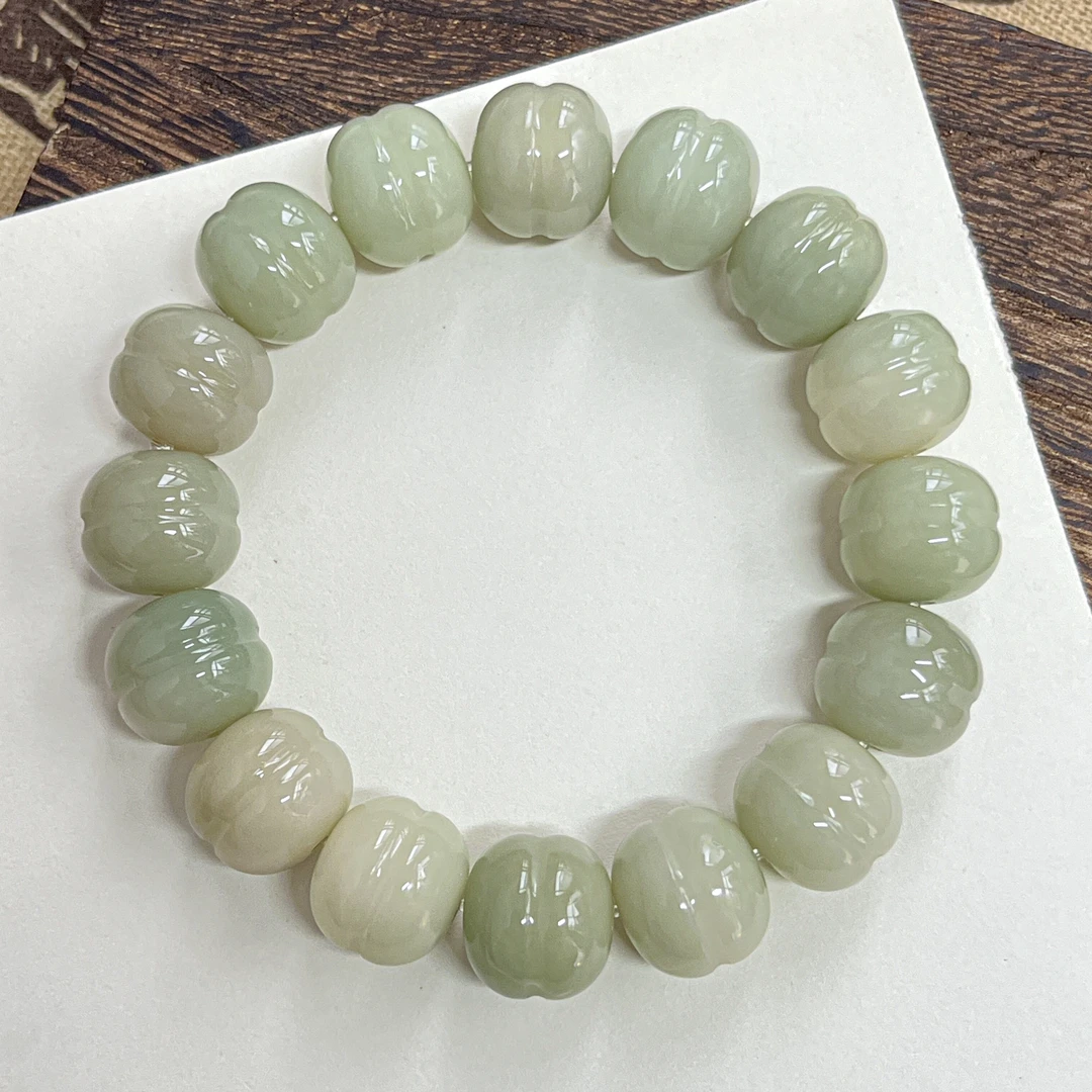 【灵月阁旗舰店】小青提面包手串菩提果原果文玩买文玩文玩手串菩提