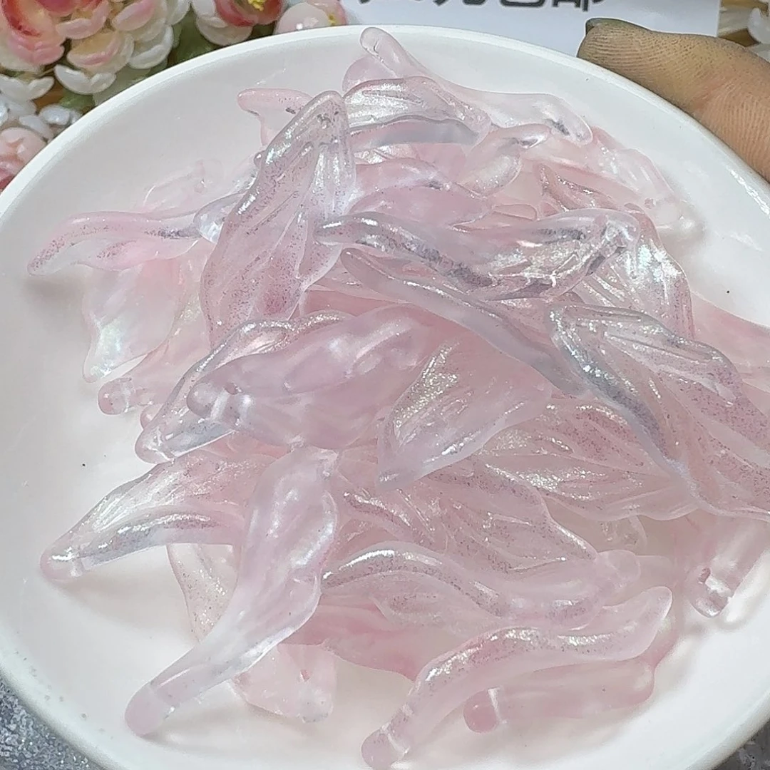 玻璃294号磨砂海草叶 五十个