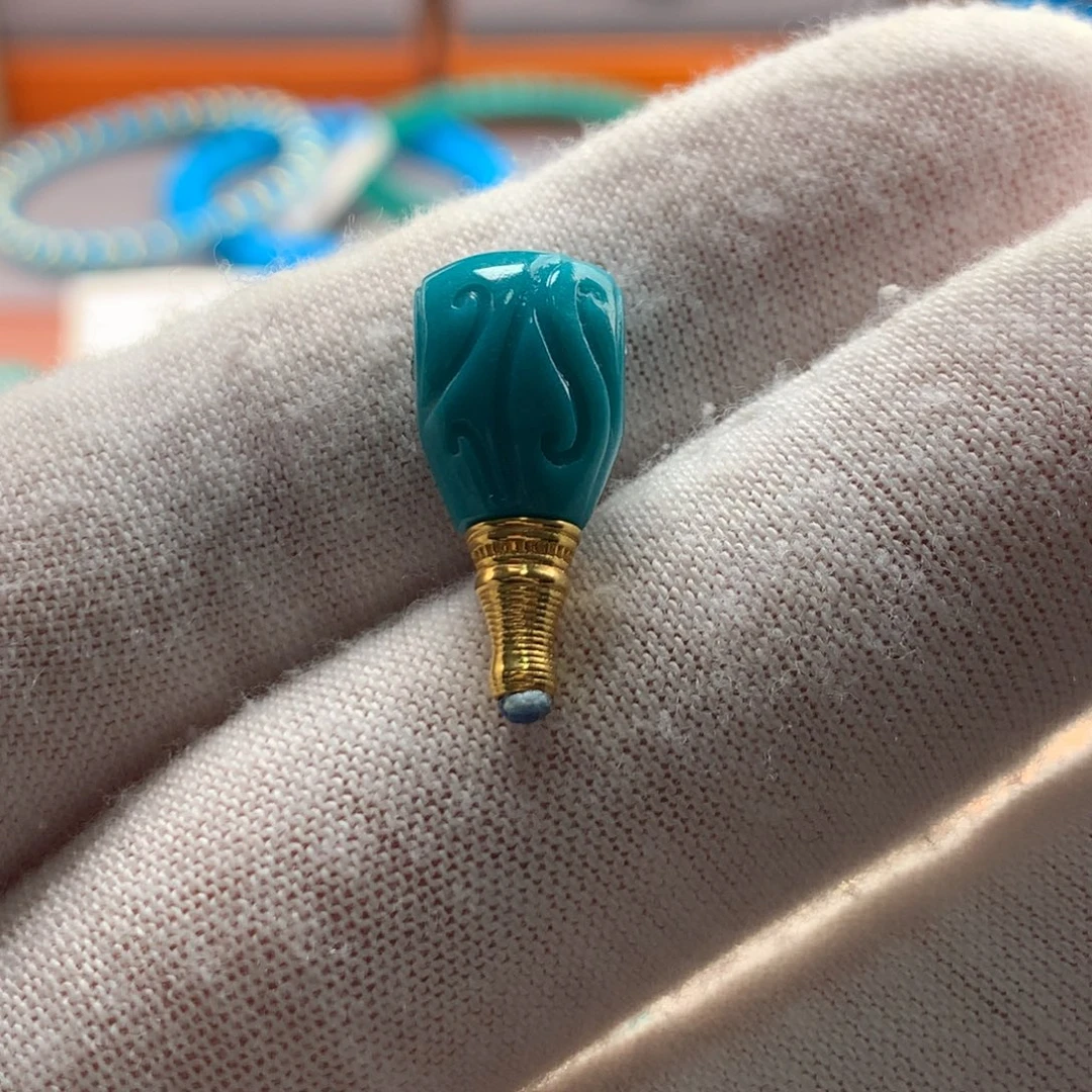 绿松石18K金镶嵌绿松石