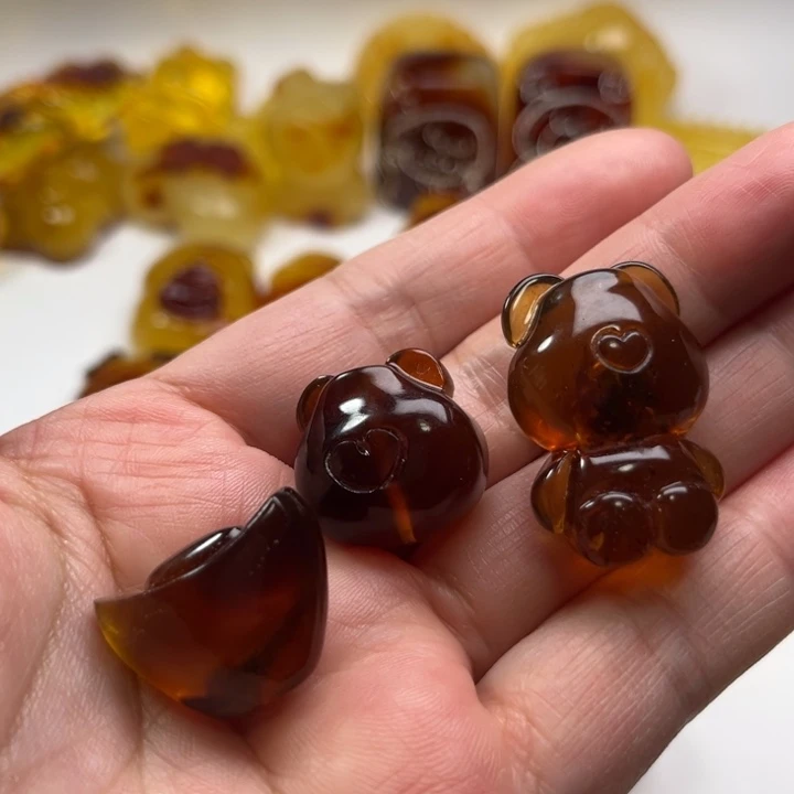 琥珀颈饰未镶嵌琥珀蜜蜡