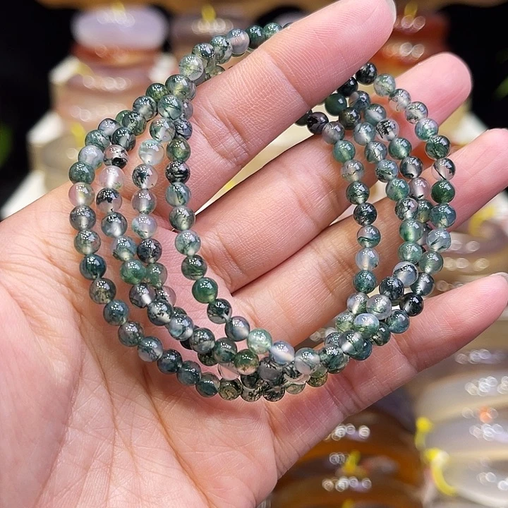 玛瑙/玉髓手镯未镶嵌背***睛