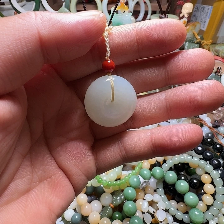 和田玉（白玉）未镶嵌颈饰