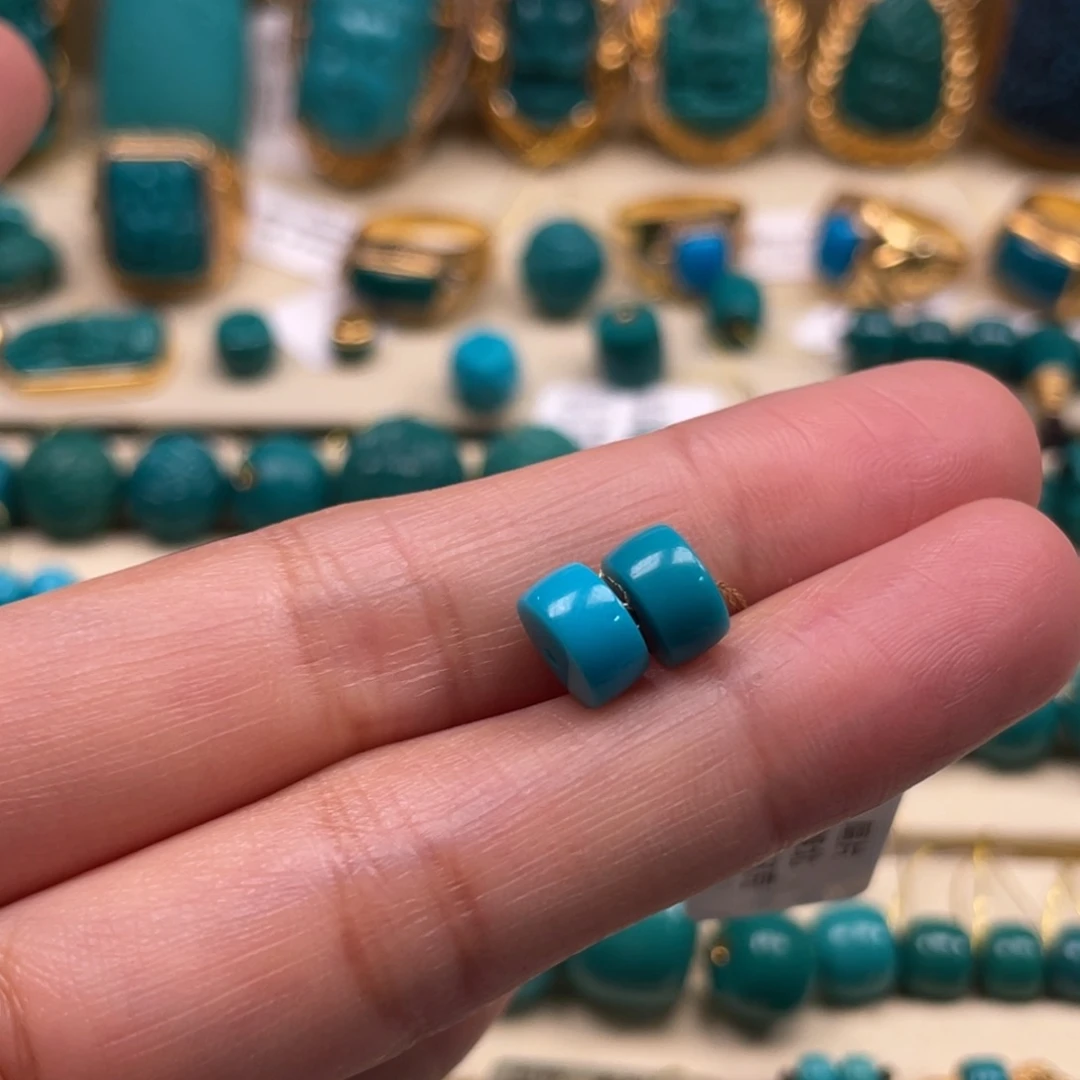 绿松石珠宝奇石未镶嵌