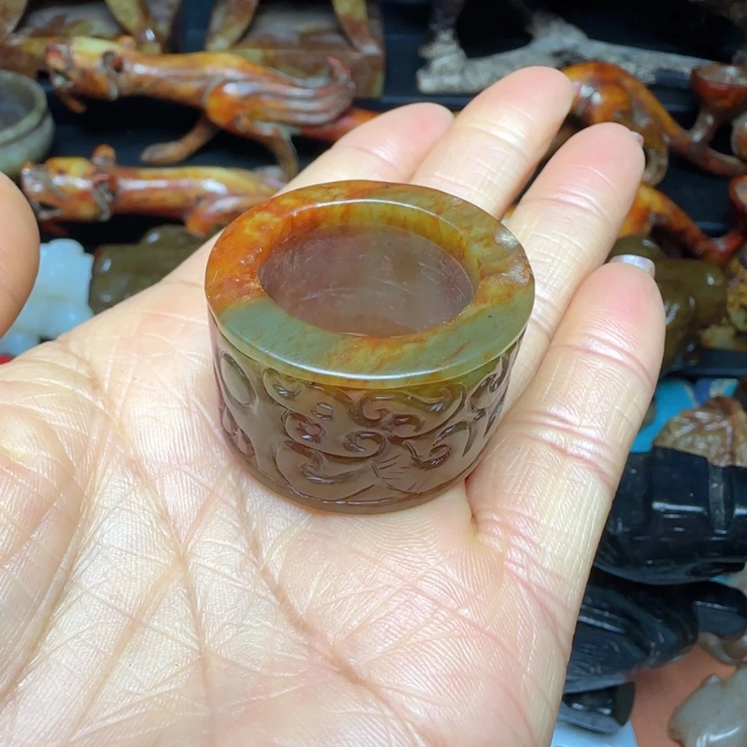 和田玉扳指未镶嵌