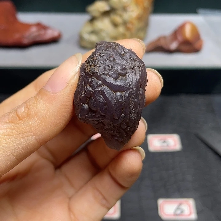 浪***主有机玻璃阿拉善戈壁石