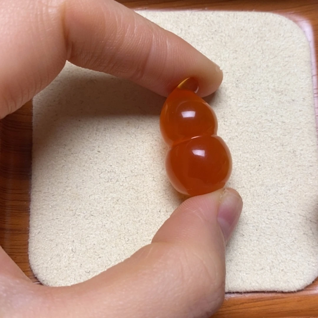 【闪购商品】裸石蜜蜡未镶嵌葫芦吊坠定制编戒指