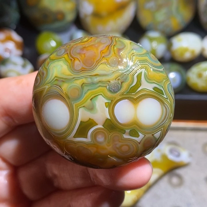 未镶嵌玛瑙/玉髓珠宝半成品26