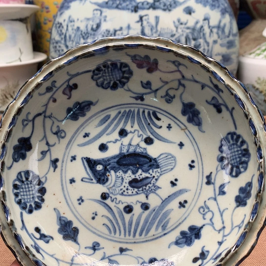 摆件景德镇陶瓷花瓶