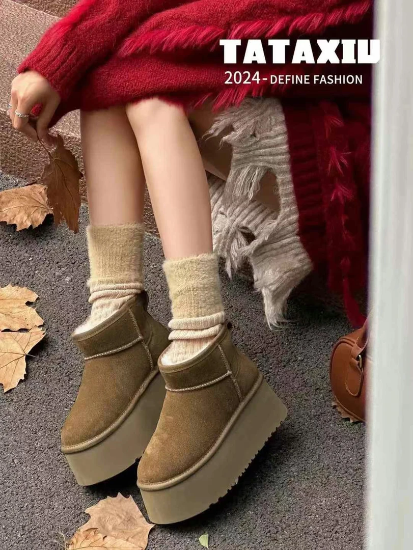 F41厚底百搭休闲雪地靴