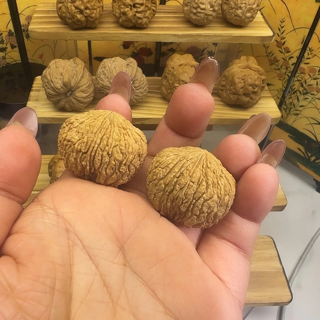 把件文玩核桃猴头元宝