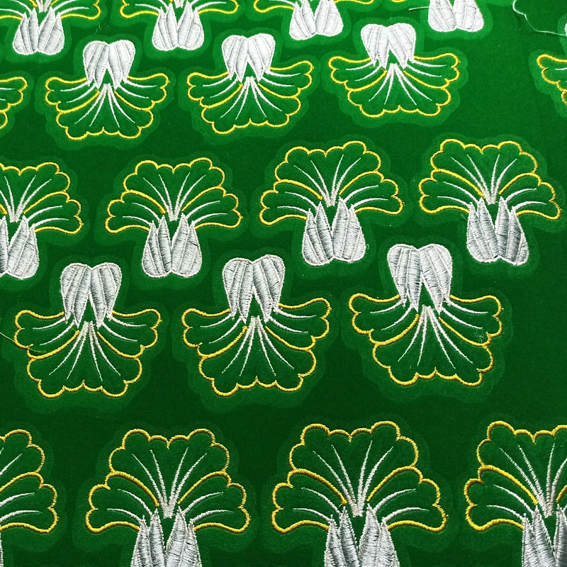 阿江新款6.5厘米白菜绒布绣片百财纳福白菜绣布diy制作材料包