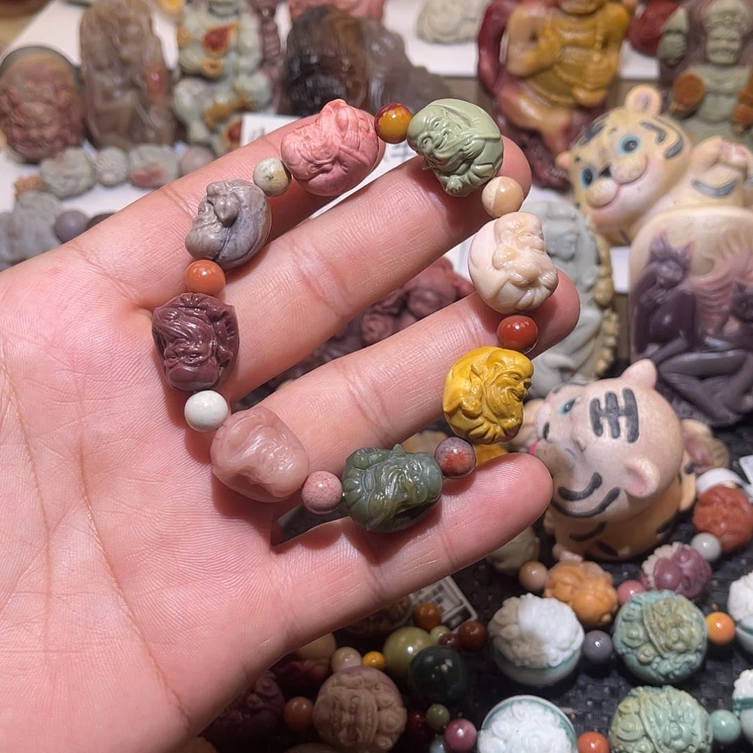 未镶嵌手串石英质玉