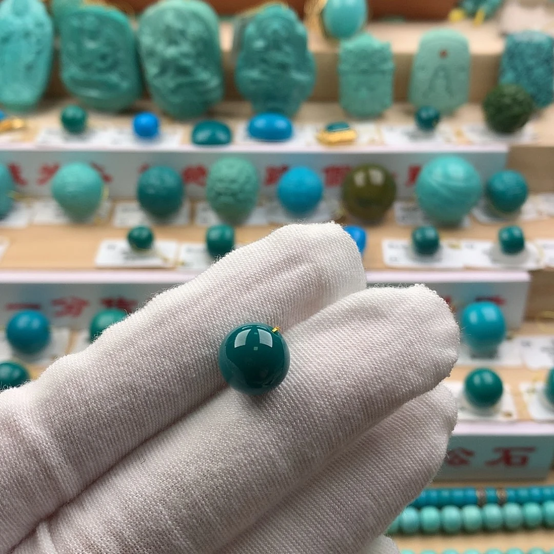 绿松石未镶嵌配饰10.5