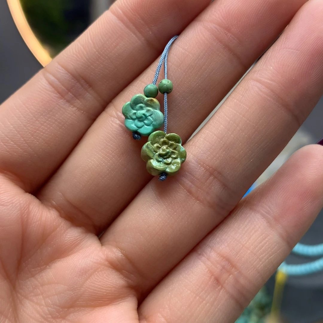 绿松石挂件未镶嵌