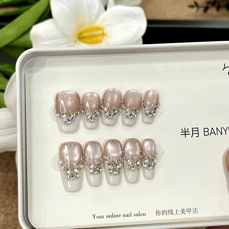 【告白晚风】LeGe Nail 精选爆火纯手工显白气质穿戴美甲151