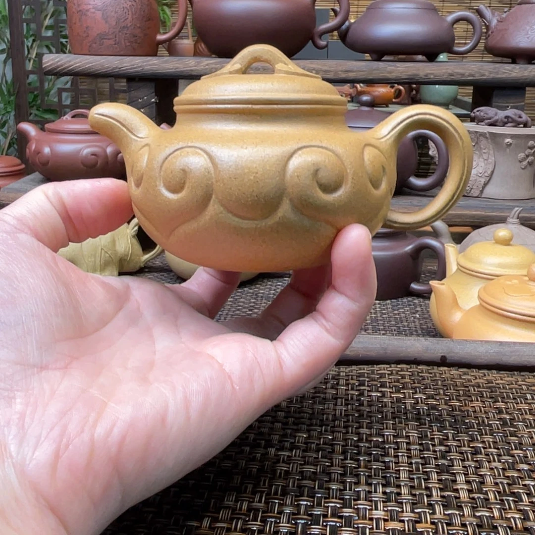 茶壶紫砂宜兴原矿紫砂手工制150