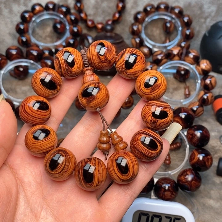 黄花梨/降香黄檀智****玉紫油梨成品加工手串