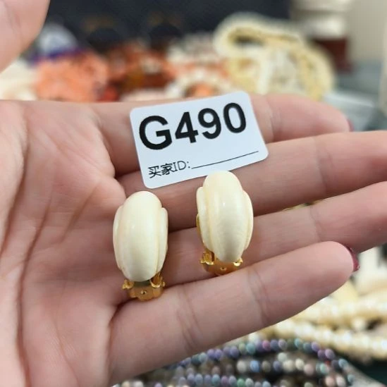 合成碳硅石纯铜高级白耳夹