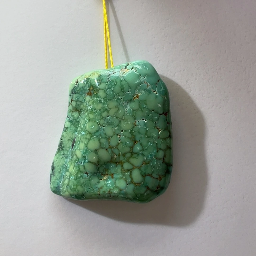 绿松石未镶嵌挂件
