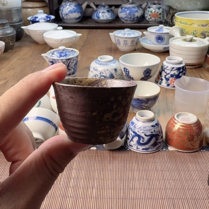青花瓷器杯子茶具