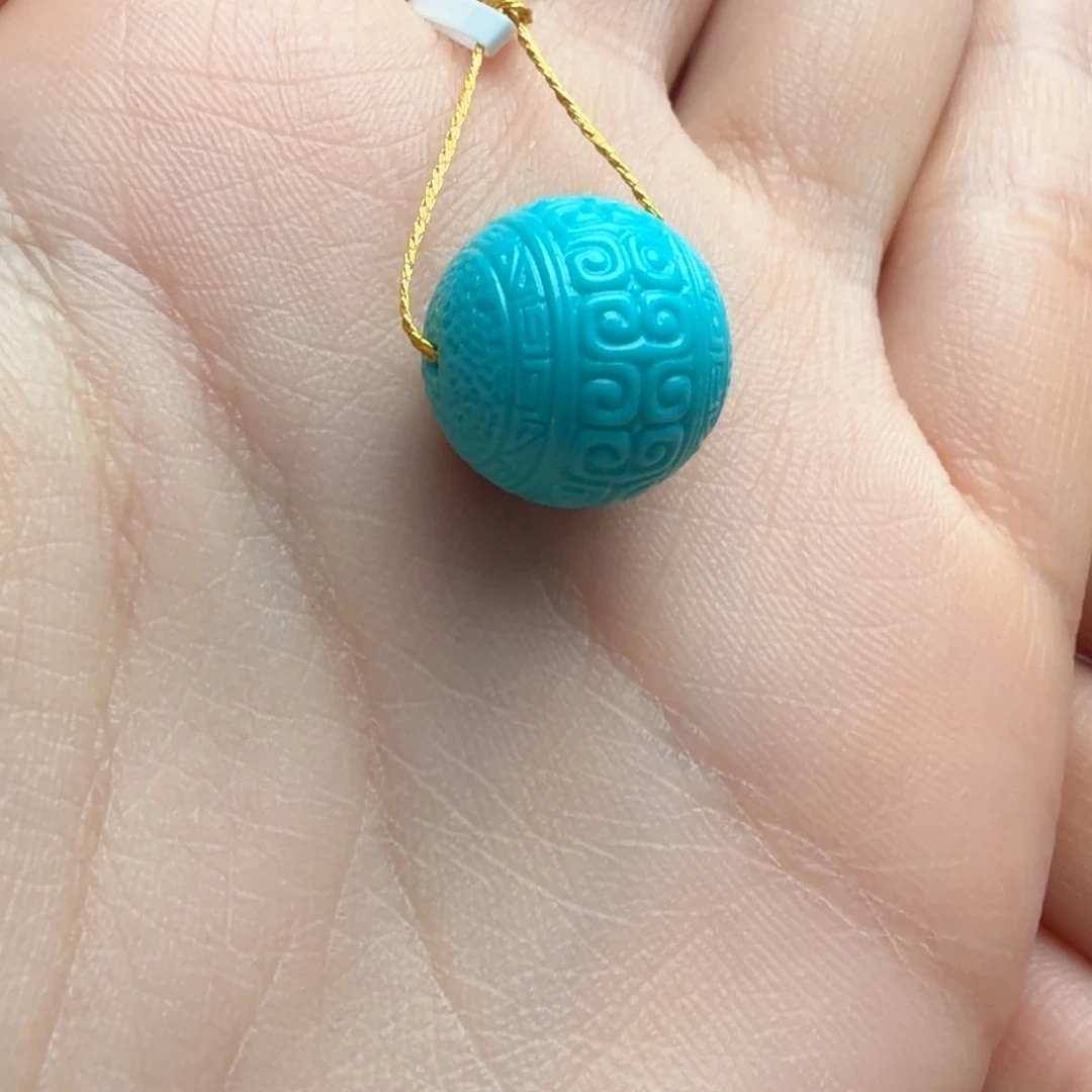 绿松石未镶嵌颈饰