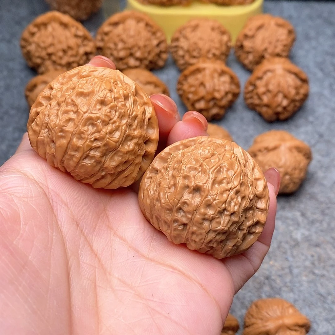 文玩核桃把件精品满肉南瓜墩41