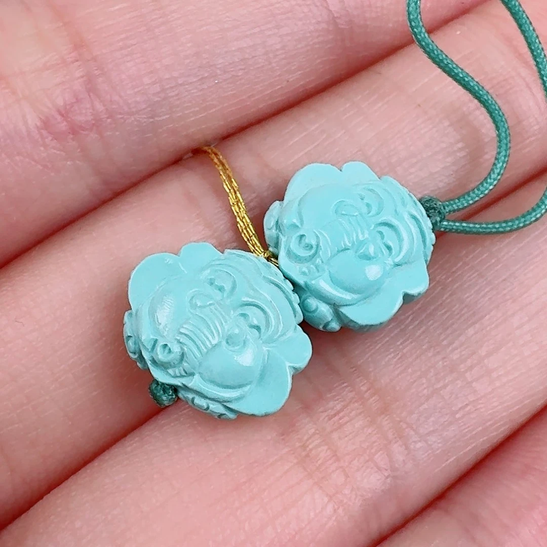 未镶嵌绿松石珠宝奇石