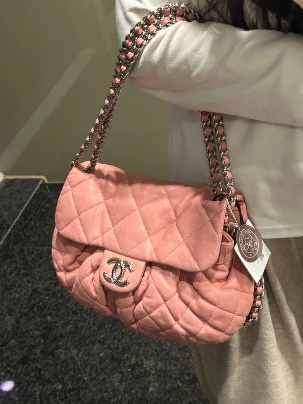 95新 Chanel/香奈儿 元宝斜挎包时尚单肩包