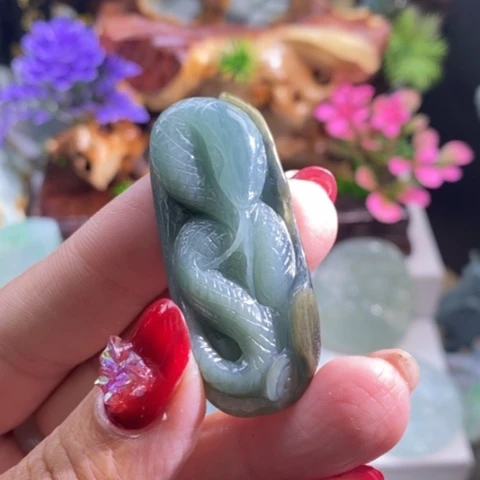 【闪购商品】颈饰未镶嵌翡翠蛇