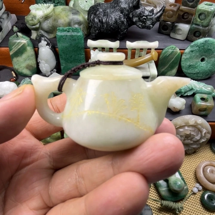 独山玉未镶嵌珠宝半成品