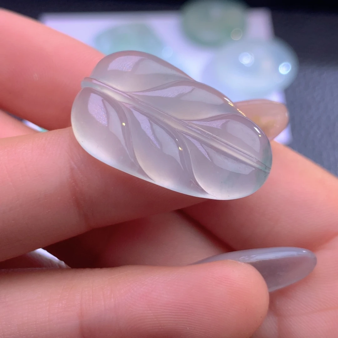 翡翠银S925镶嵌颈饰缅甸