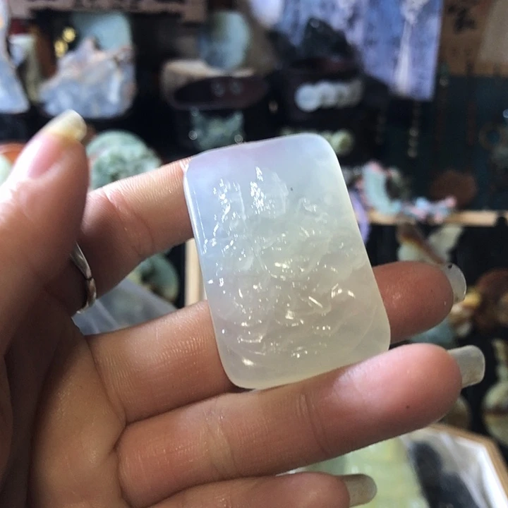 岫玉未镶嵌岫玉挂件