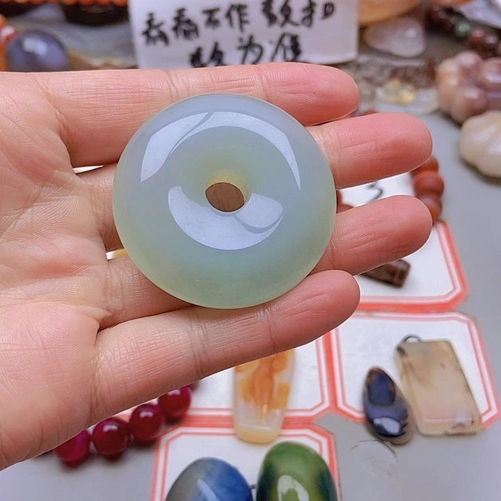 【闪购商品】未镶嵌玛瑙/玉髓珠宝半成品寒**舞