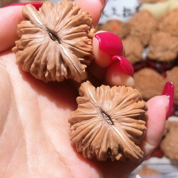 文玩核桃把件全品四座楼44尺放漏款