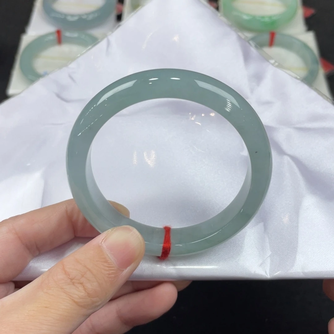 翡翠手镯未镶嵌55.2正圈