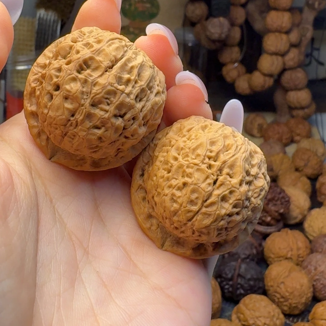 把件文玩核桃宫廷官帽36.7