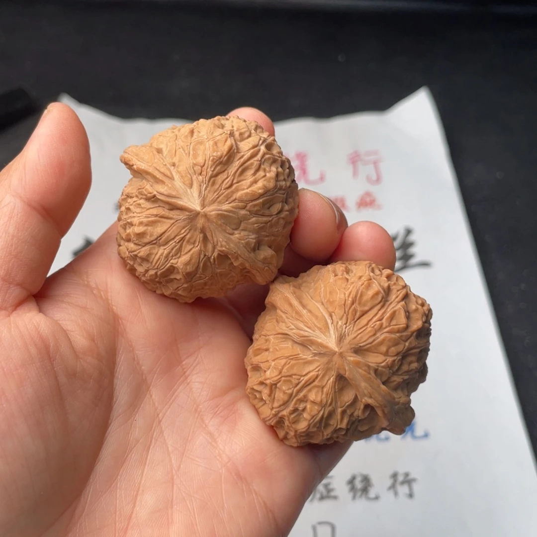 把件文玩核桃578。44南瓜墩