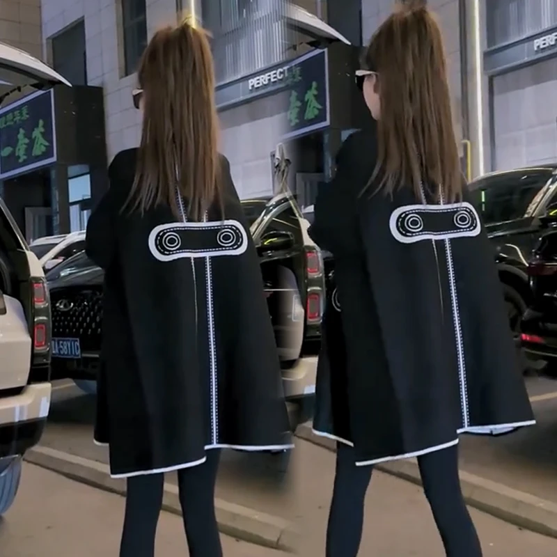 2025秋季新款时尚显瘦气质网红高档洋气女高级百搭宽松大码外套潮